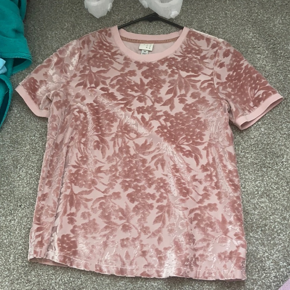 Velvet blouse